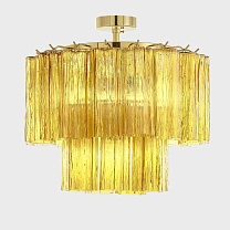 Crono Ceiling Lamp Янтарный / 4 / Золотой