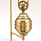 EMPIRE Orion подвесной светильник HL 6-1273 gold-Zug/387 opal-gold золотой