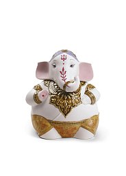 Фарфоровая статуэтка Ганеши Ganesha Lladro 01009150