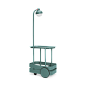 105835 Jolly Trolley Fatboy Каталка-столик с лампой зелёного оттенка — фото 5