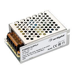 026681 Arlight блок питания ARS-25-12 (12V, 2.1A, 25W)
