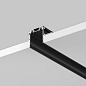 TRA084MP-12B Maytoni Busbar trunkings Radity Шинопровод встраиваемый Черный — фото 1