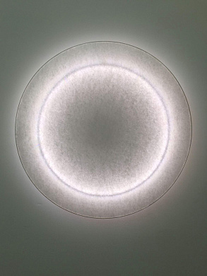 настенный светильник с круглым рассеивателем в виде кольца