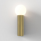 Настенный светильник Astro Lighting Ortona Single матовый брашированный латунь — фото 1