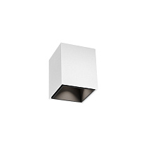 BOX mini 1.0 LED, белый матовый + черный матовый, 2700 K, 6.8 Вт