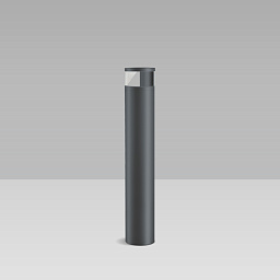 KLOU150-classic-gray-optic-oneway Arcluce KLOU Уличный столбик