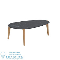 СТОЛИК ДЛЯ ЧАЯ 100X60CM КЕРАМИЧЕСКИЙ NERO MARQUINA Royal Botania