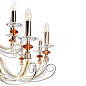 Люстра Crystal Lux CATARINA SP12+6 V2 GOLD/TRANSPARENT-COGNAC — фото 2