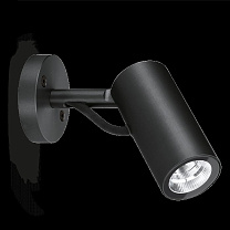 Ago Wall pw LED 4K 10W Nero Phase cut AC DIRECT Diff.