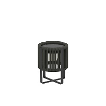 ROPY TABLE LIGHT WITH SOLAR MODULE ANTHRACITE/BLACK