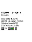 9180618 ATOMO Novaluce светильник LED 18 x 2.4Вт 230В 3024Lm 3000K IP2075 — фото 7