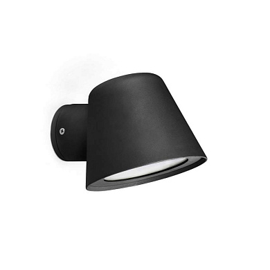 уличный настенный светильник чёрный 35W