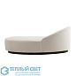 Turner Chaise Muslin Grey Ash Right Arm мягкое сиденье Arteriors 8165