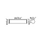 63601 DANUBIO LED Chrome wall lamp 12W настенный светильник Faro barcelona — фото 4