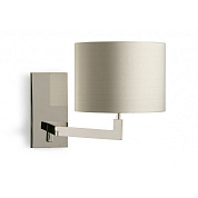 Bentley Wall Light Nickel Porta Romana