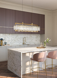 Crek Linear Suspension Masiero Crek Подвесной светильник