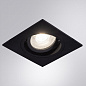 A2178PL-1BK Arte Lamp Tarf точечный встраиваемый светильник GU10 1х35W — фото 1