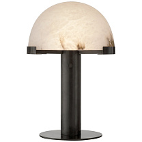 Melange Desk Lamp бронза с алебастровым абажуром