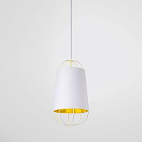 LANTERNA - blanc et or/