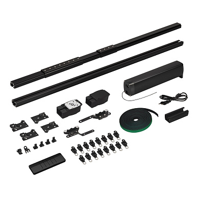 058460 Arlight Карниз для штор с электроприводом CNK-M1-TY-RF-2M-BK