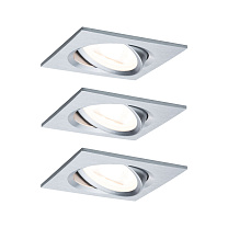 Downlight Nova Basic Set Swivelling angular 84x84mm