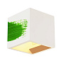 148018 SLV PLASTRA CUBE QT14 WL white настенный кубический светильник — фото 4