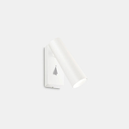 280998 Ideal lux Pipe настенный светильник цилиндрической формы белого цвета
