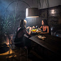 FN159003WM1_50 Foscarini Twiggy Wood PT дизайнерский торшер чёрный; светлое дерево — фото 4