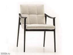 Fynn Мягкий стул с подлокотниками Minotti