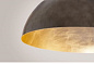 MOON.2.GF Aldo Bernardi Moonlight PENDEL MOON MEDIUM GOUD BINNEN E27 Одинарный подвес — фото 2