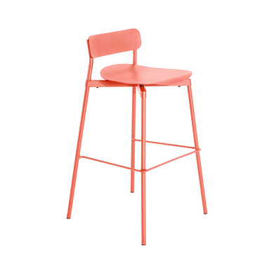 M0811305 FROMME Petite Friture Барный стул 65 см коралловый