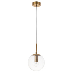A1915SP-1AB Arte Lamp VOLARE подвесной светильник с одним стеклянным шаром