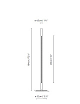 SOLID F 180 BLACK; SOLID F 180 BRASS LED 25W 3650lm 750mA; SOLID F 180 WHITE 2700K CRI≥90 230V DIM; SOLID F 180 ALUMINIUM
