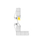 975491 Deko-Light profile drywall profile анодированное серебро — фото 3