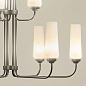Truby 9 Light 2 Tier Chandelier Black люстра 52482BK Kichler — фото 6