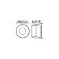 43405 Faro GAS Black recessed lamp встраиваемый светильник — фото 3