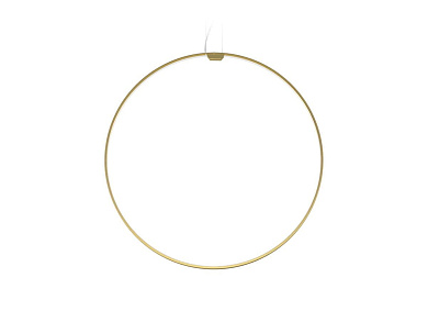 подвесной светильник с кольцом теплого оттенка