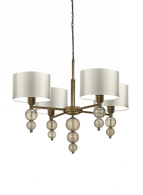 Alette Antique Brass Chandelier люстра Heathfield