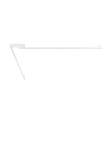 Triac Dimmable Sandy White Aluminium & Acrylic LED 39Watt 220-240Volt 2245Lm IP20 3000K L:309 W:4 H:8.8 cm
