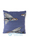 Embroidered Flying Coral Fish Decorative Pillow аксессуар Moooi