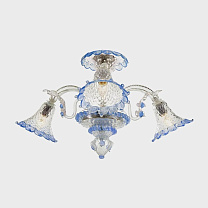 Apollo Ceiling Lamp Синий / 3 / Хром