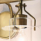 Everett 16" 2 Light Vanity Light Natural Brass настенный светильник 55078NBR Kichler — фото 1