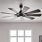 65" Gentry Fan Anvil Iron люстра-вентилятор 300265AVI Kichler — фото 5