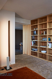HIGH LINE Floor Marset High торшер с вертикальной стойкой и плоским абажуром