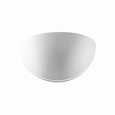 настенный светильник полукруглый белый