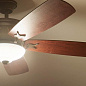 56" Crescent 5 Blade LED Indoor Ceiling Fan Olde Bronze люстра-вентилятор 300325OZ Kichler — фото 6
