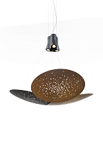 подвесной светильник куполообразной формы с декоративными отверстиями