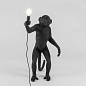 SE14920 Seletti MONKEY LAMP Стоящий черный - на открытом воздухе — фото 1