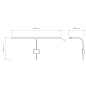 1374040 Mondrian 600 Frame Mounted LED Astro lighting подсветка для картин матовый чёрный — фото 6