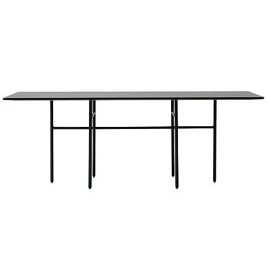 71147-002002 Audo Copenhagen Snaregade Обеденный стол 90x200 см, черный